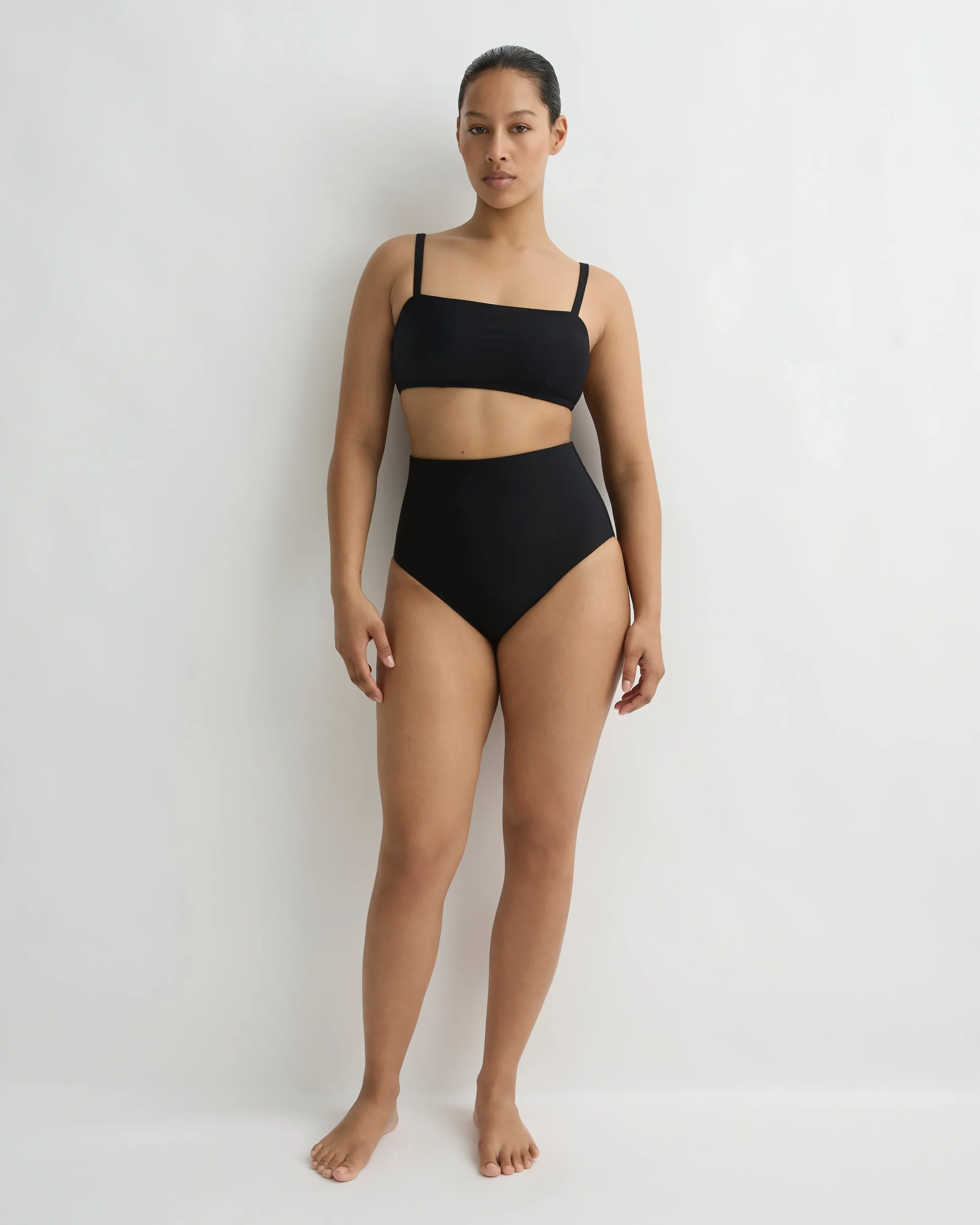 BONDI BORN Bikini Tops*Anja Bikini Top - (Sculpteur®) Black