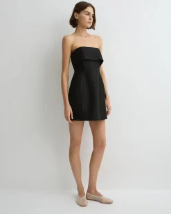 BONDI BORN Mini Dresses|Dresses*Bormio Bandeau Mini Dress - Black