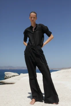BONDI BORN Pants & Shorts|Matching Separates*Bormio Luxe Pant - Black