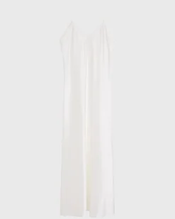 BONDI BORN Midi Dresses|Maxi Dresses*Como Long Bias Slip Dress - White