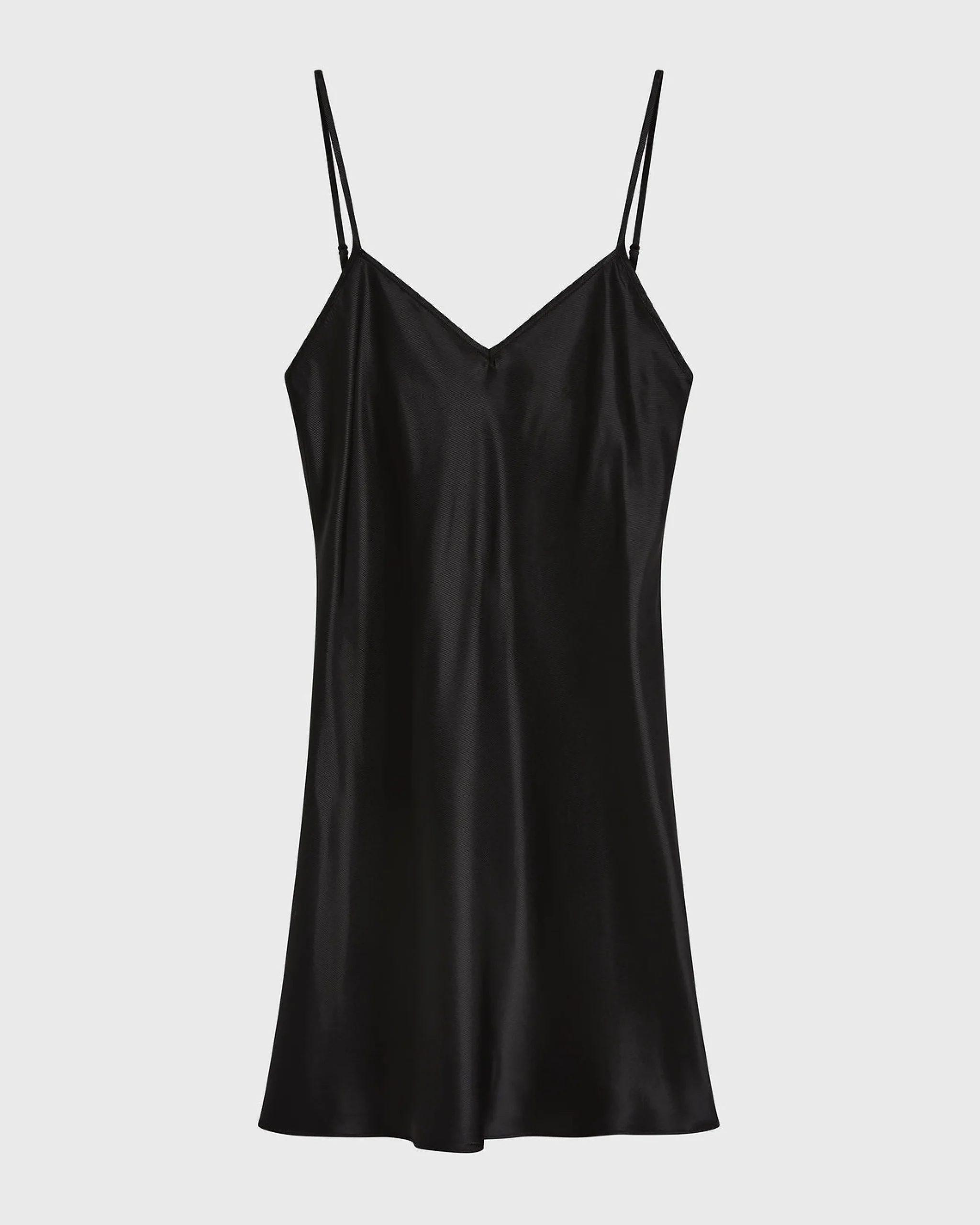 BONDI BORN Mini Dresses|Dresses*Como Short Bias Slip Dress - Black