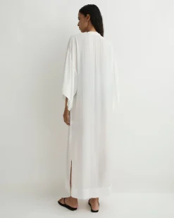 BONDI BORN Cover-ups*Cremona Kimono Sleeve Coverup - White