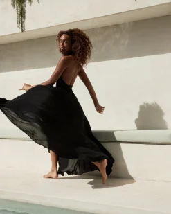 BONDI BORN Cover-ups|Skirts*Cremona Maxi Skirt - Black