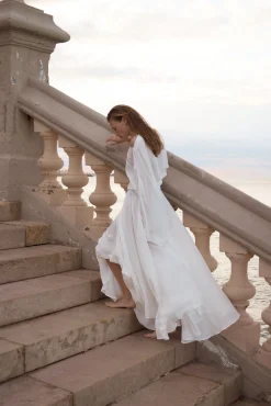 BONDI BORN Matching Separates|Cover-ups*Cremona Maxi Skirt - White