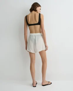 BONDI BORN Cover-ups|Pants & Shorts*Cremona Short - White
