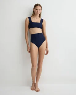 BONDI BORN Bikini Tops*Elle Bikini Top - (Sculpteur®) Navy