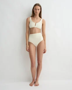 BONDI BORN Bikini Bottoms*Faith Bikini Bottom - (Sculpteur®) Pearl