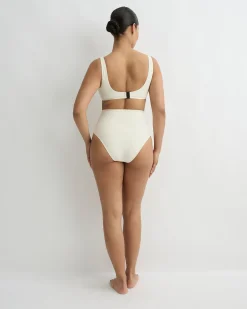 BONDI BORN Bikini Bottoms*Faith Bikini Bottom - (Sculpteur®) Pearl