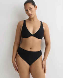 BONDI BORN Bikini Bottoms*Fern Bikini Bottom - (Sculpteur®) Black