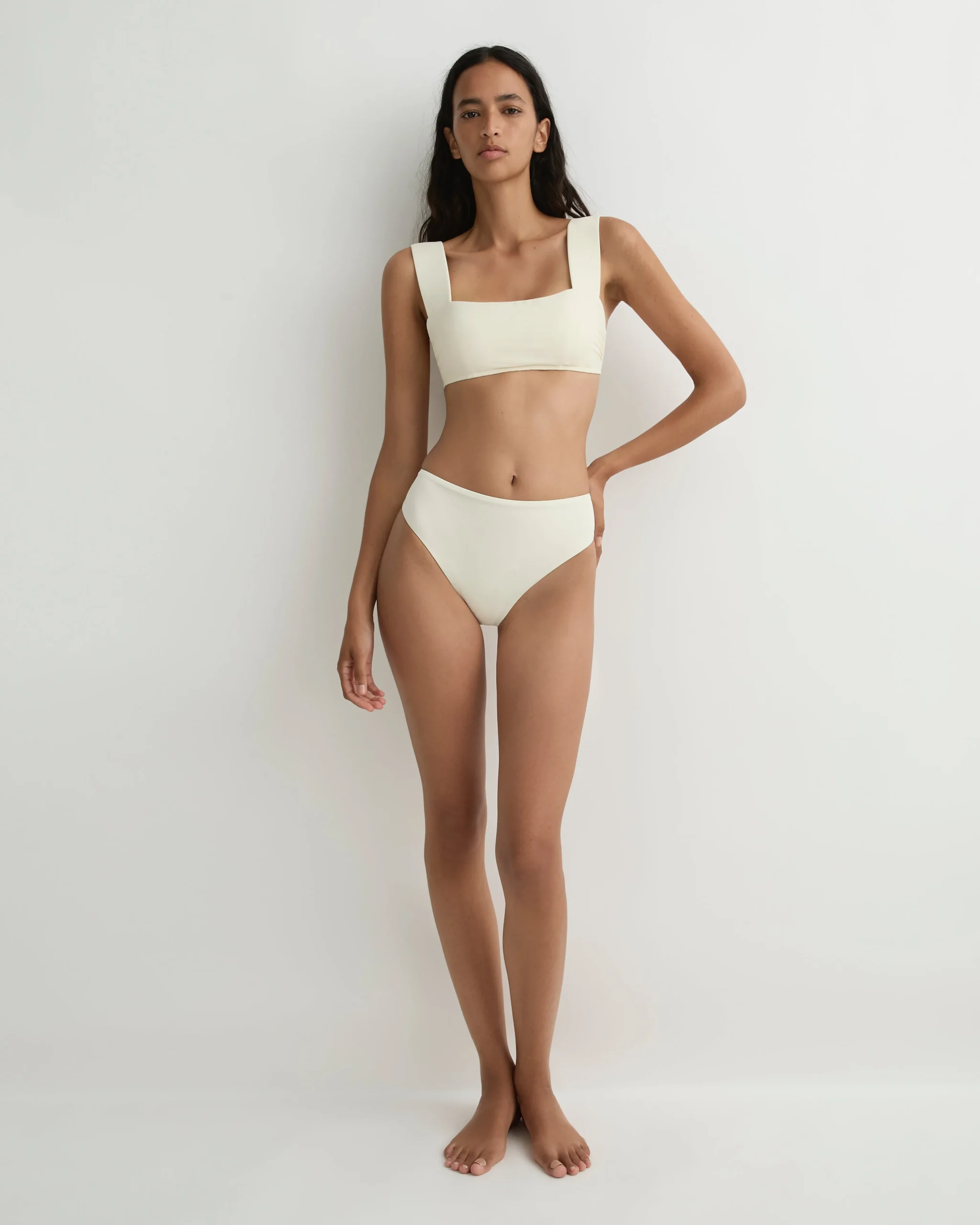 BONDI BORN Bikini Bottoms*Fern Bikini Bottom - (Sculpteur®) Pearl