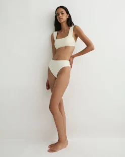 BONDI BORN Bikini Bottoms*Fern Bikini Bottom - (Sculpteur®) Pearl