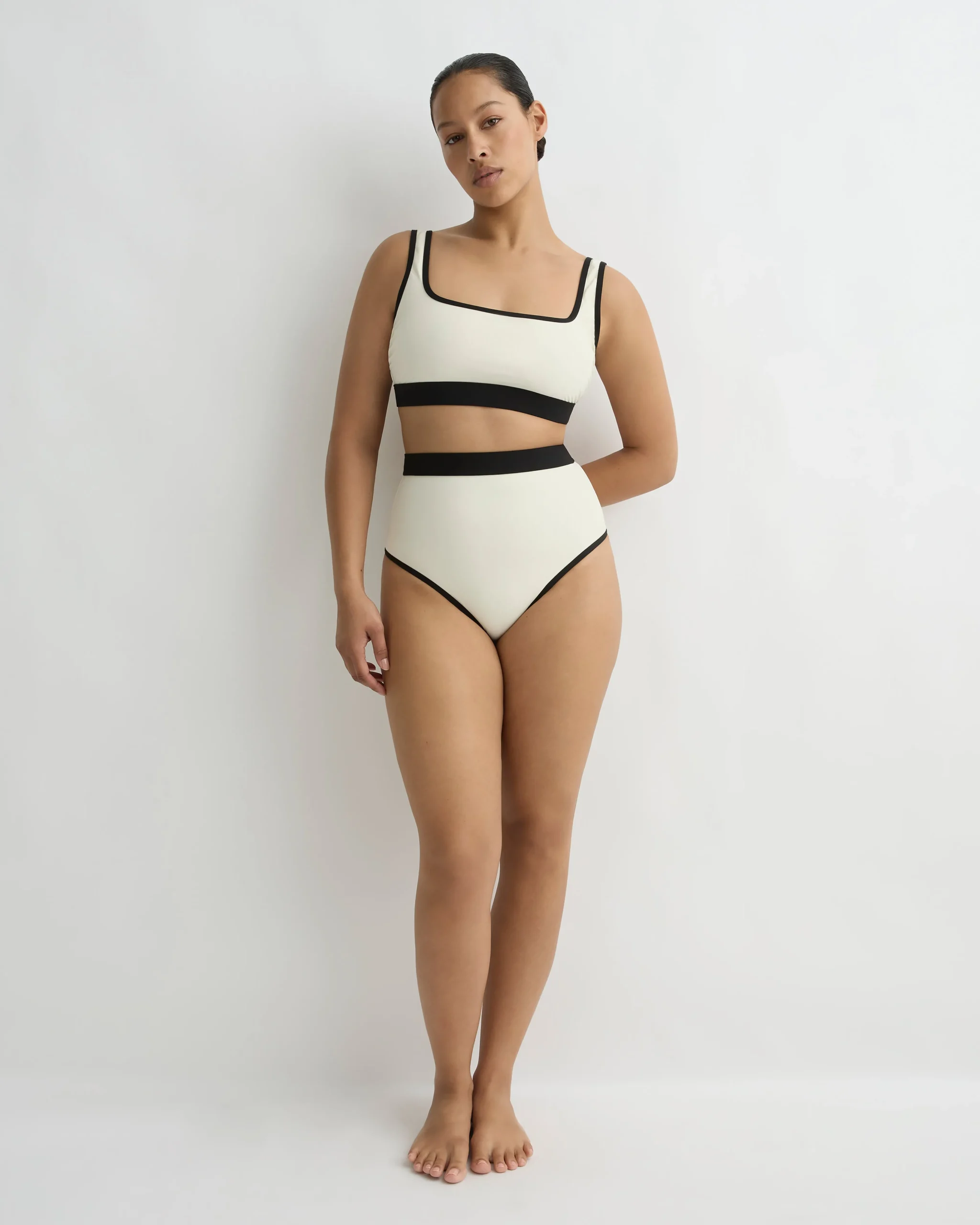 BONDI BORN Bikini Tops*Hayden Bikini Top - (Sculpteur®) Pearl