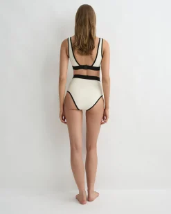 BONDI BORN Bikini Tops*Hayden Bikini Top - (Sculpteur®) Pearl