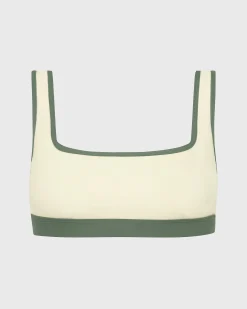 BONDI BORN Bikini Tops*Hayden Bikini Top - Sage (Sculpteur®) sage-contrast