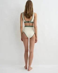 BONDI BORN Bikini Bottoms*Jayde Bikini Bottom - Sage (Sculpteur®) sage-contrast
