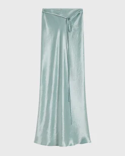 BONDI BORN Skirts|Matching Separates*Kobe Bias Maxi Skirt - Mist