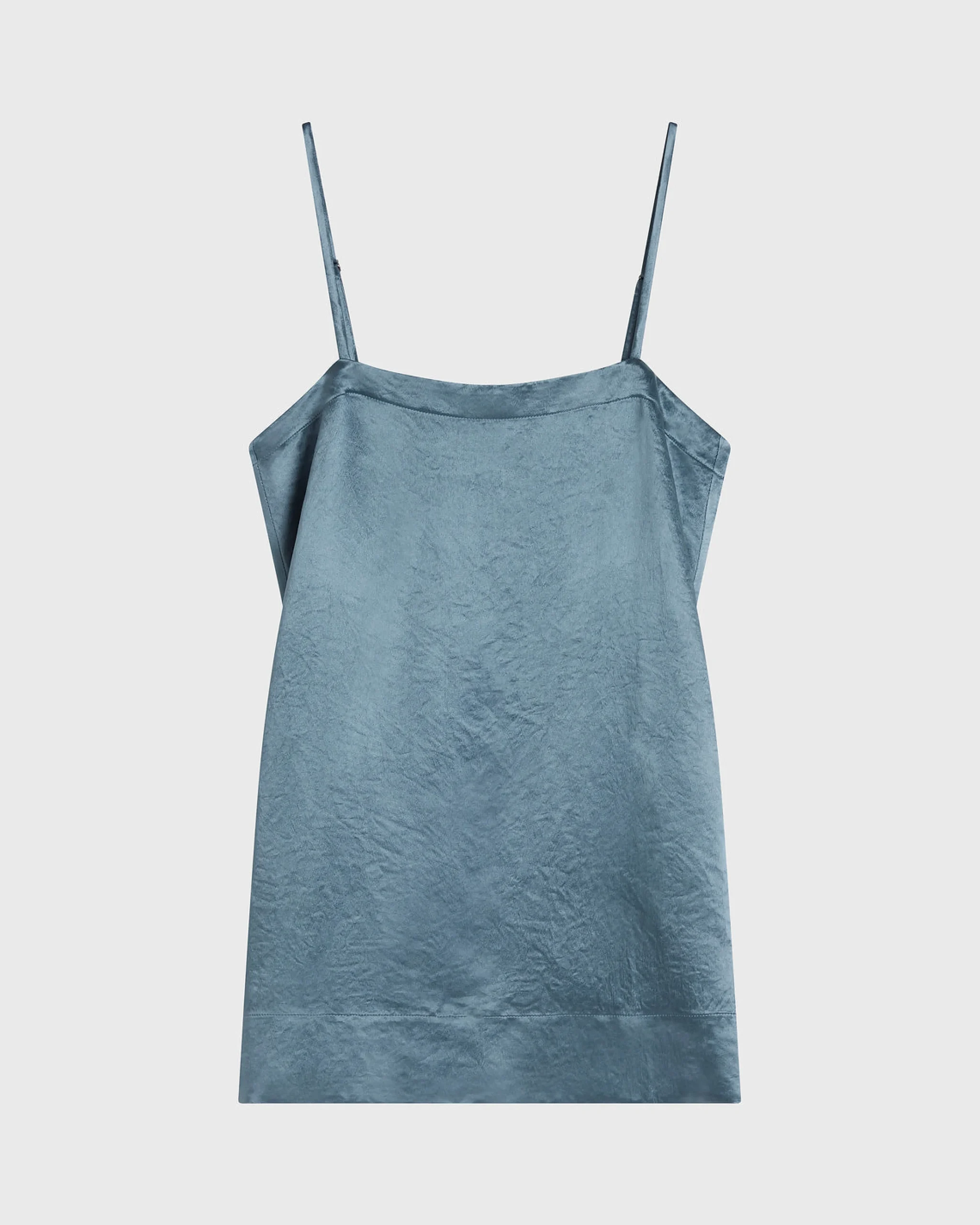 BONDI BORN Dresses|Mini Dresses*Kobe Mini Slip Dress - Steel Blue steel-blue