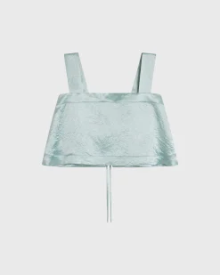 BONDI BORN Tops|Matching Separates*Kobe Tie Back Bodice - Mist