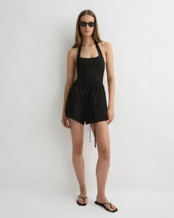 BONDI BORN Pants & Shorts|Matching Separates*Kyoto Short - Black