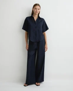 BONDI BORN Pants & Shorts|Matching Separates*Leiden Universal Pant - Navy