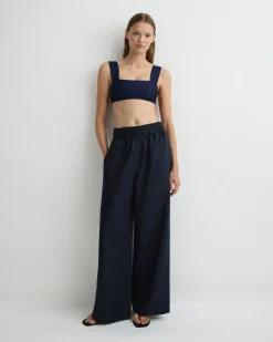 BONDI BORN Pants & Shorts|Matching Separates*Leiden Universal Pant - Navy