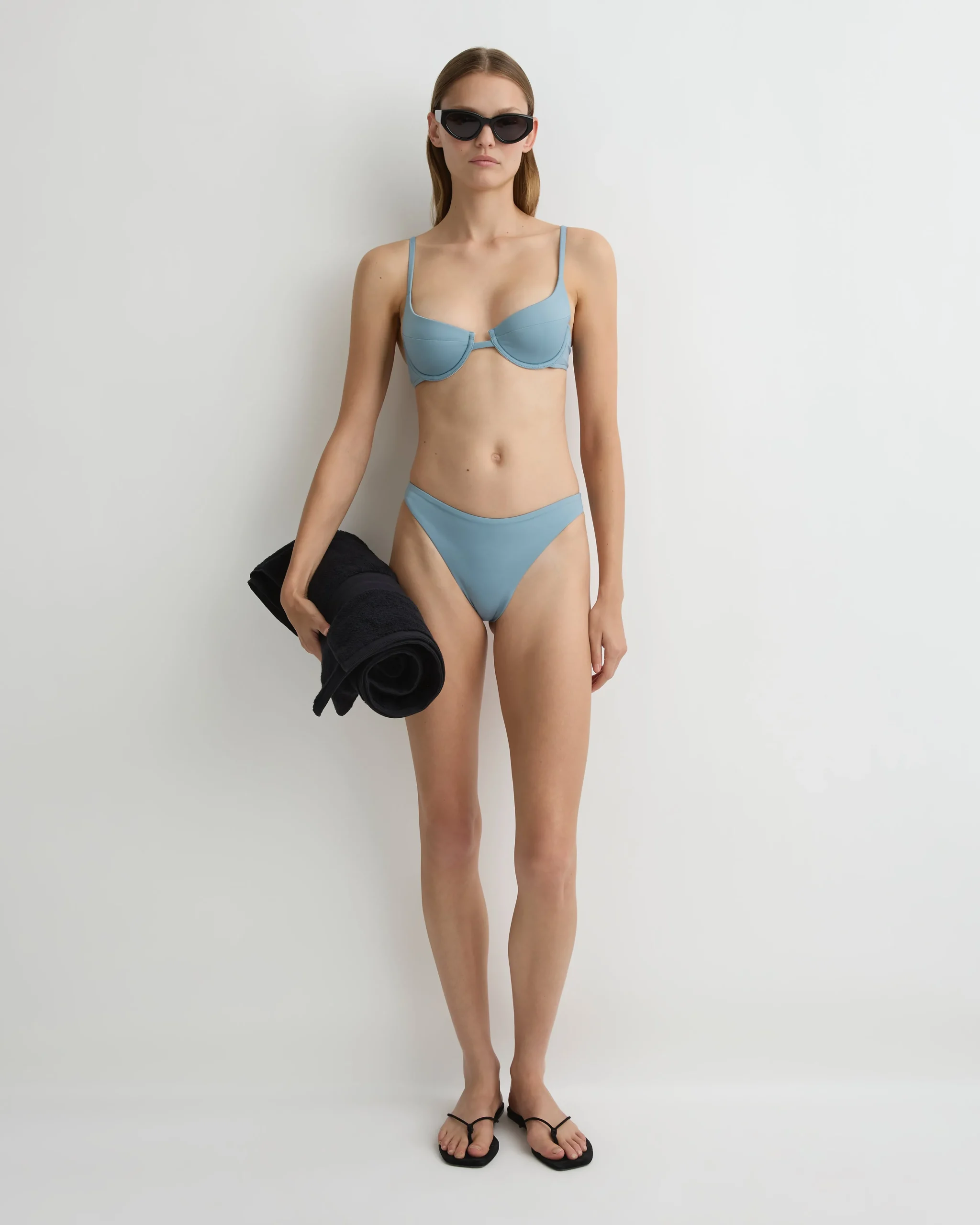 BONDI BORN Bikini Bottoms*Leya Bikini Bottom - (Embodee™) Smoke