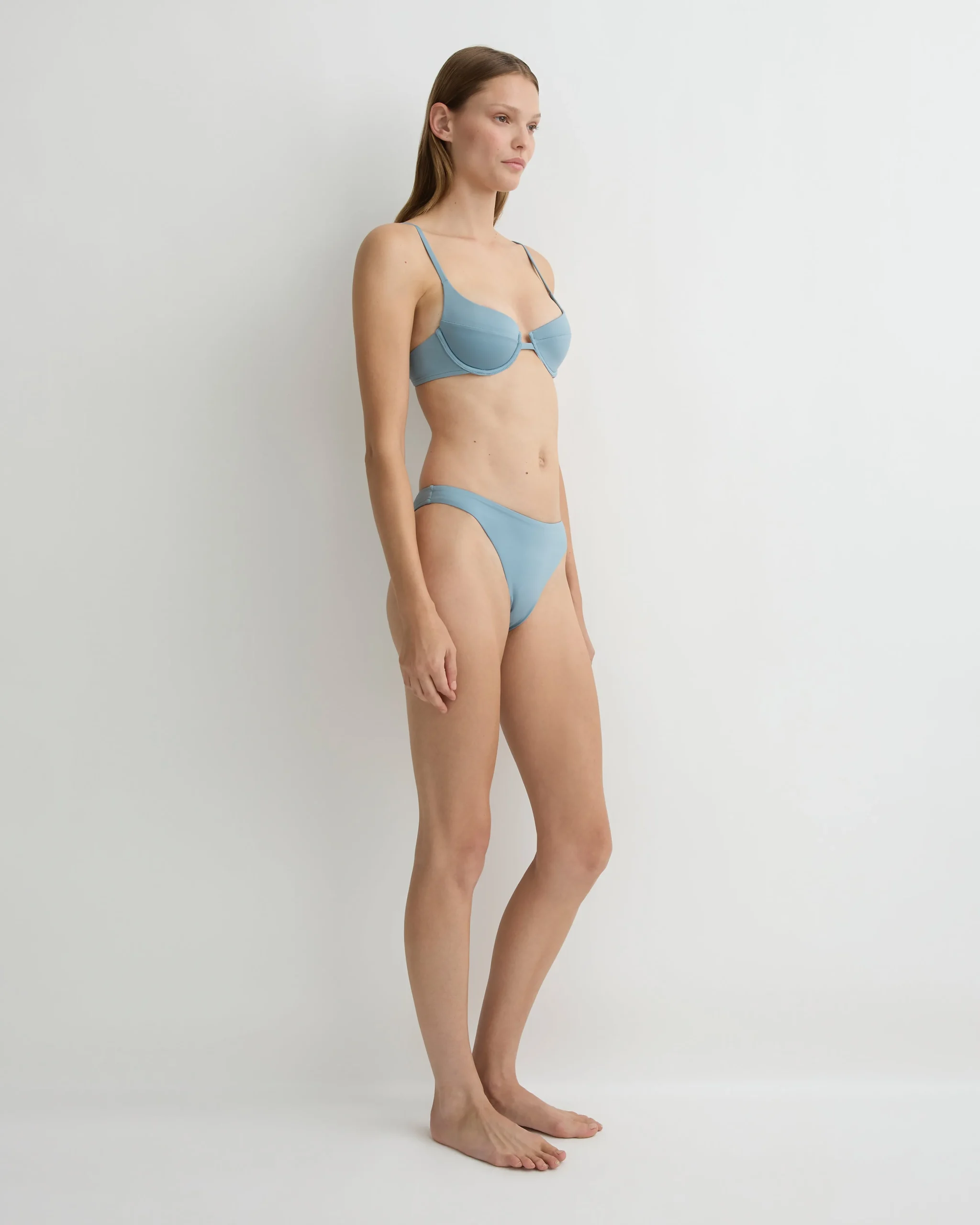 BONDI BORN Bikini Bottoms*Leya Bikini Bottom - (Embodee™) Smoke