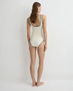 BONDI BORN One Pieces*McKenna One Piece - Sage (Sculpteur®) Sage Contrast