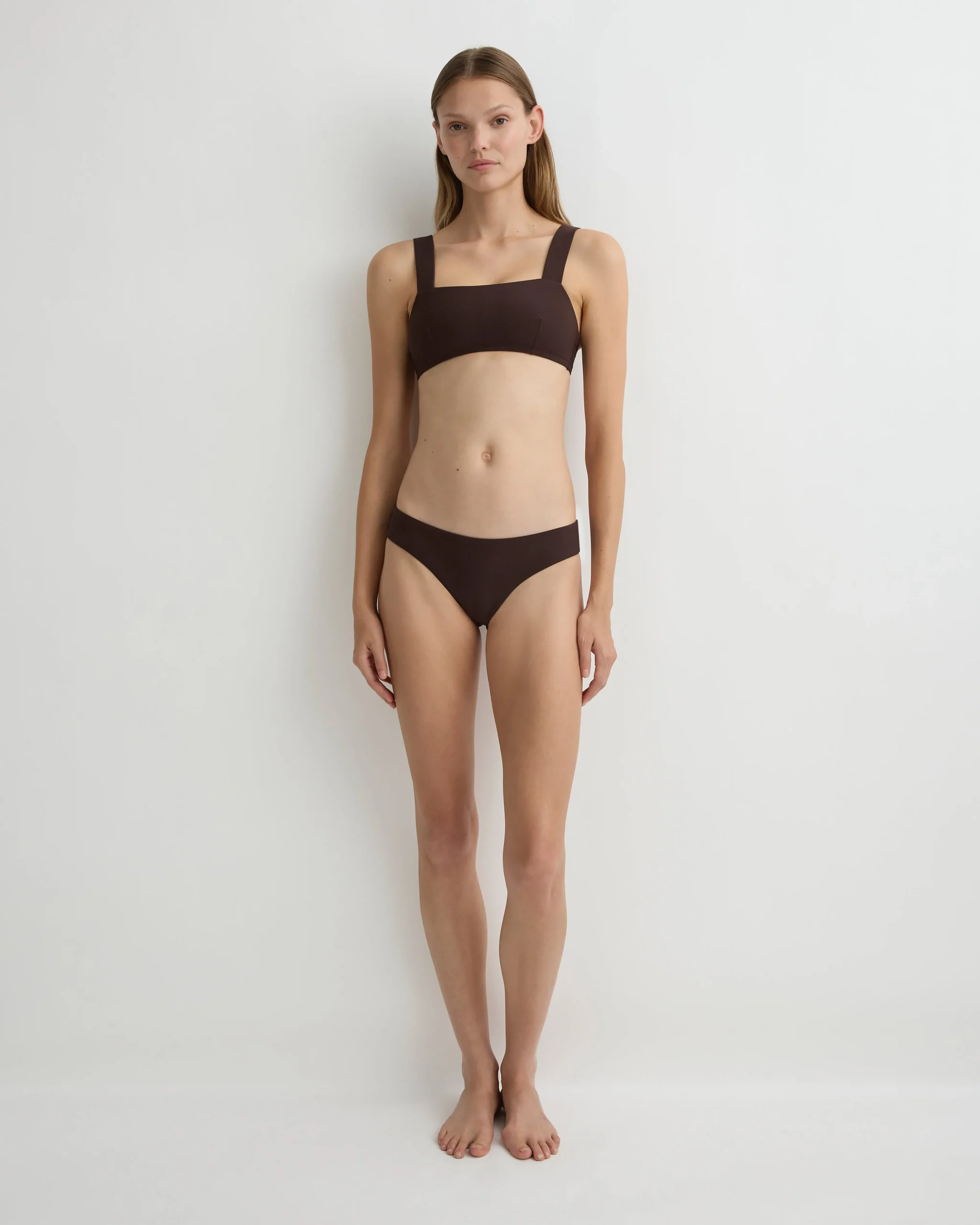 BONDI BORN Bikini Bottoms*Nadia Bikini Bottom - (Sculpteur®) Mocha