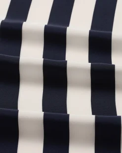 BONDI BORN Matching Separates|Pants & Shorts*Orta Silk Palazzo Pant - Navy Stripe