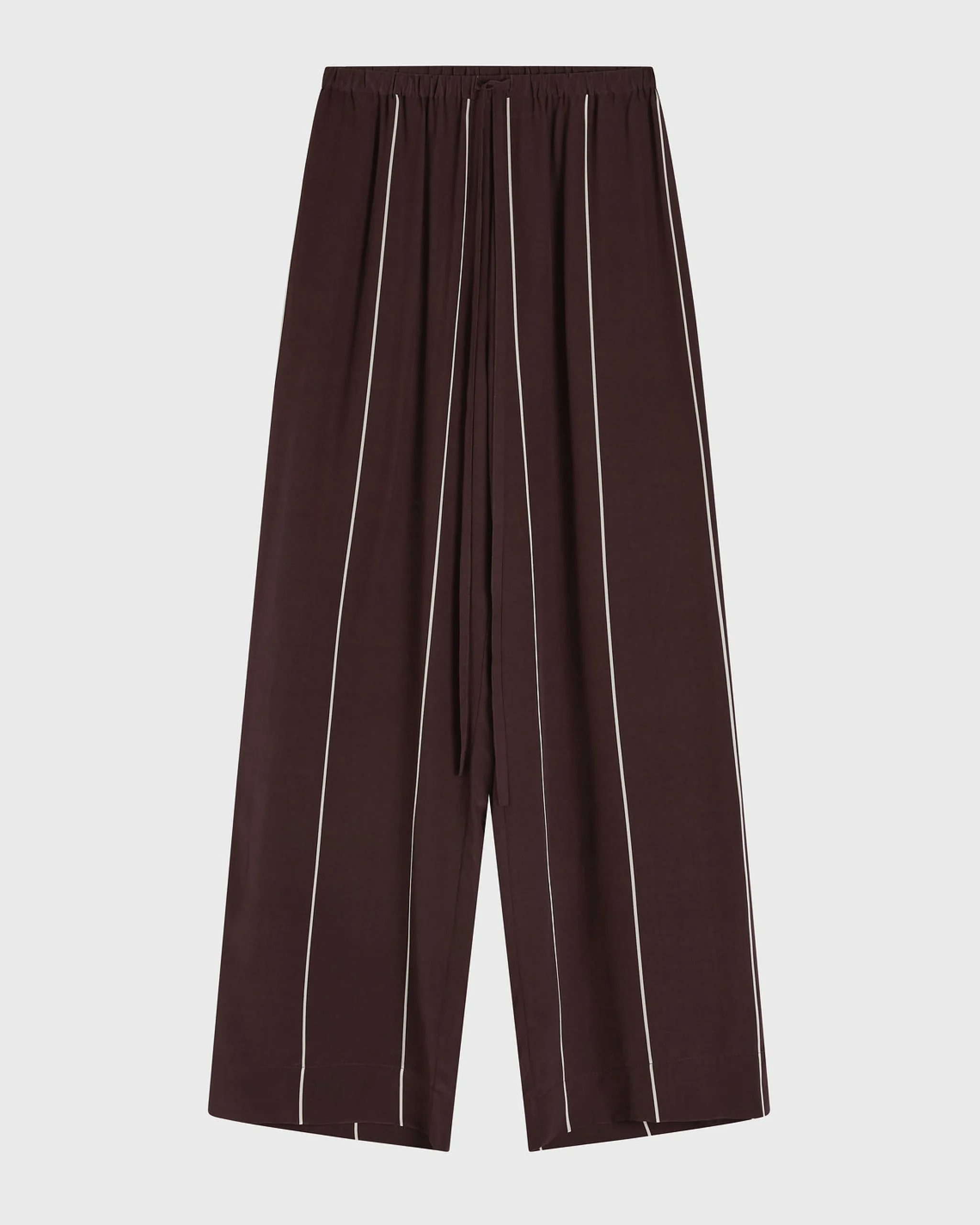 BONDI BORN Pants & Shorts|Matching Separates*Orta Silk Pant - Mocha Stripe