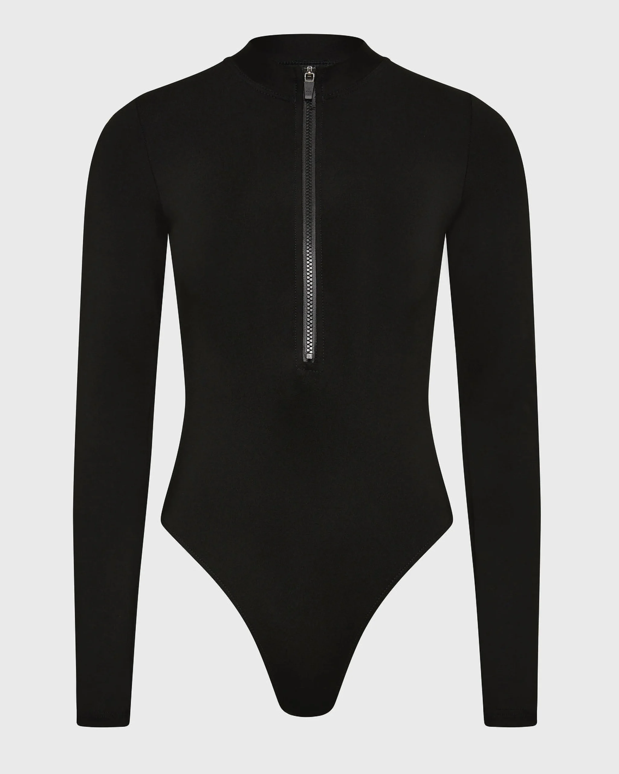 BONDI BORN One Pieces*Parker Long Sleeve One Piece - (Singuleur®) Black