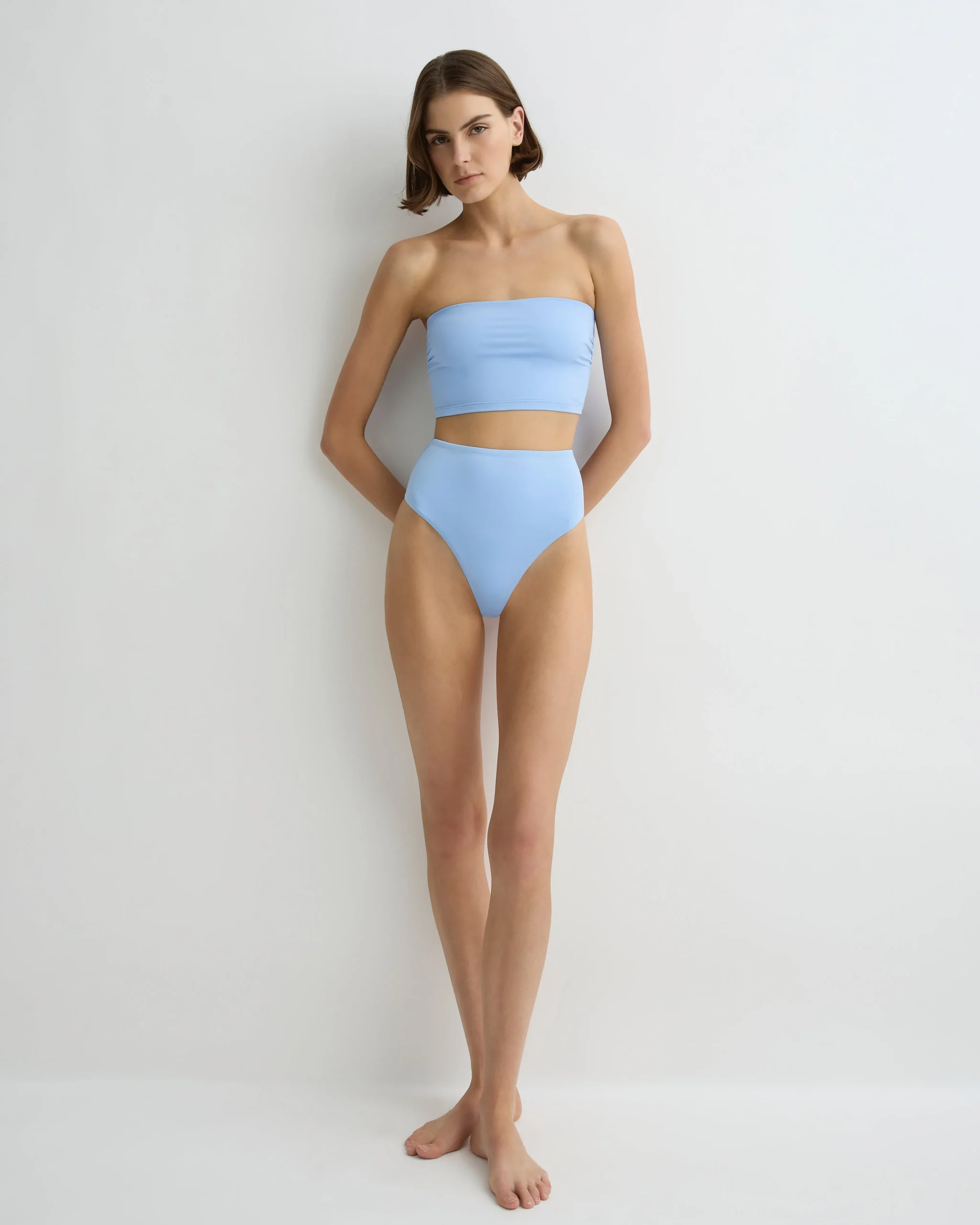 BONDI BORN Bikini Bottoms*Poppy Bikini Bottom - (Embodee™) Cornflower