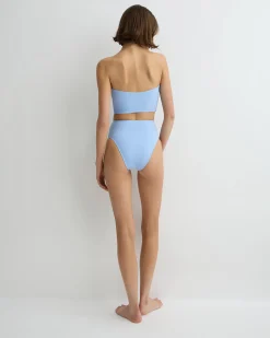 BONDI BORN Bikini Bottoms*Poppy Bikini Bottom - (Embodee™) Cornflower