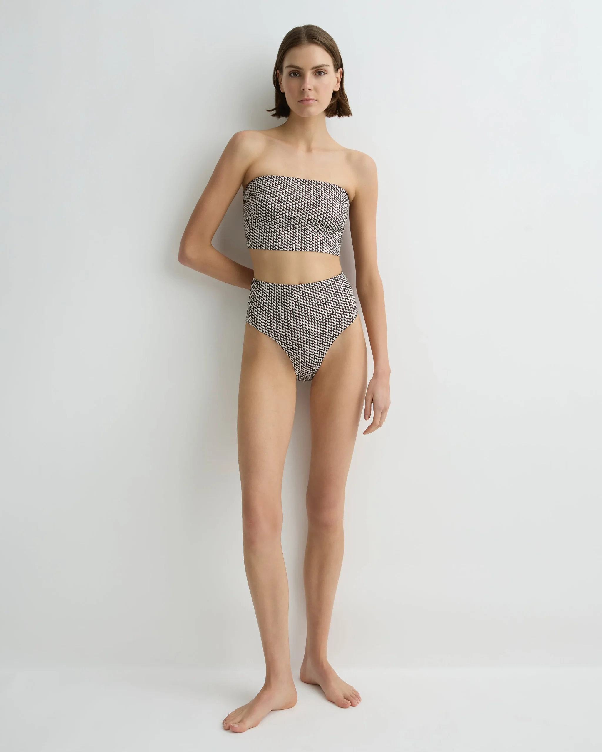 BONDI BORN Bikini Bottoms*Poppy Bikini Bottom - Mocha Dot (Embodee™) mocha-dot