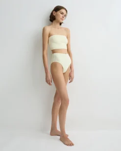 BONDI BORN Bikini Bottoms*Poppy Bikini Bottom - (Embodee™) Porcelain