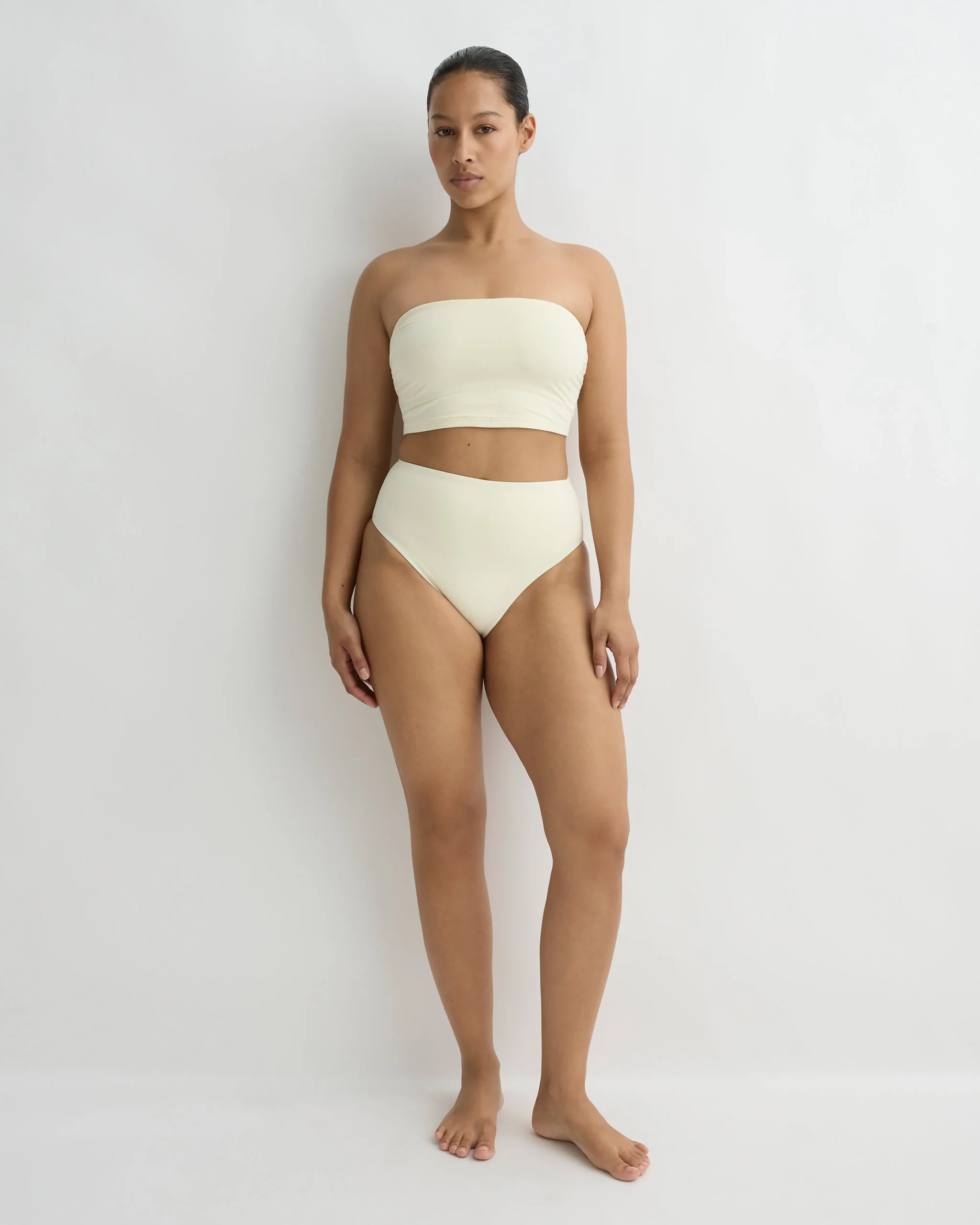 BONDI BORN Bikini Bottoms*Poppy Bikini Bottom - (Embodee™) Porcelain