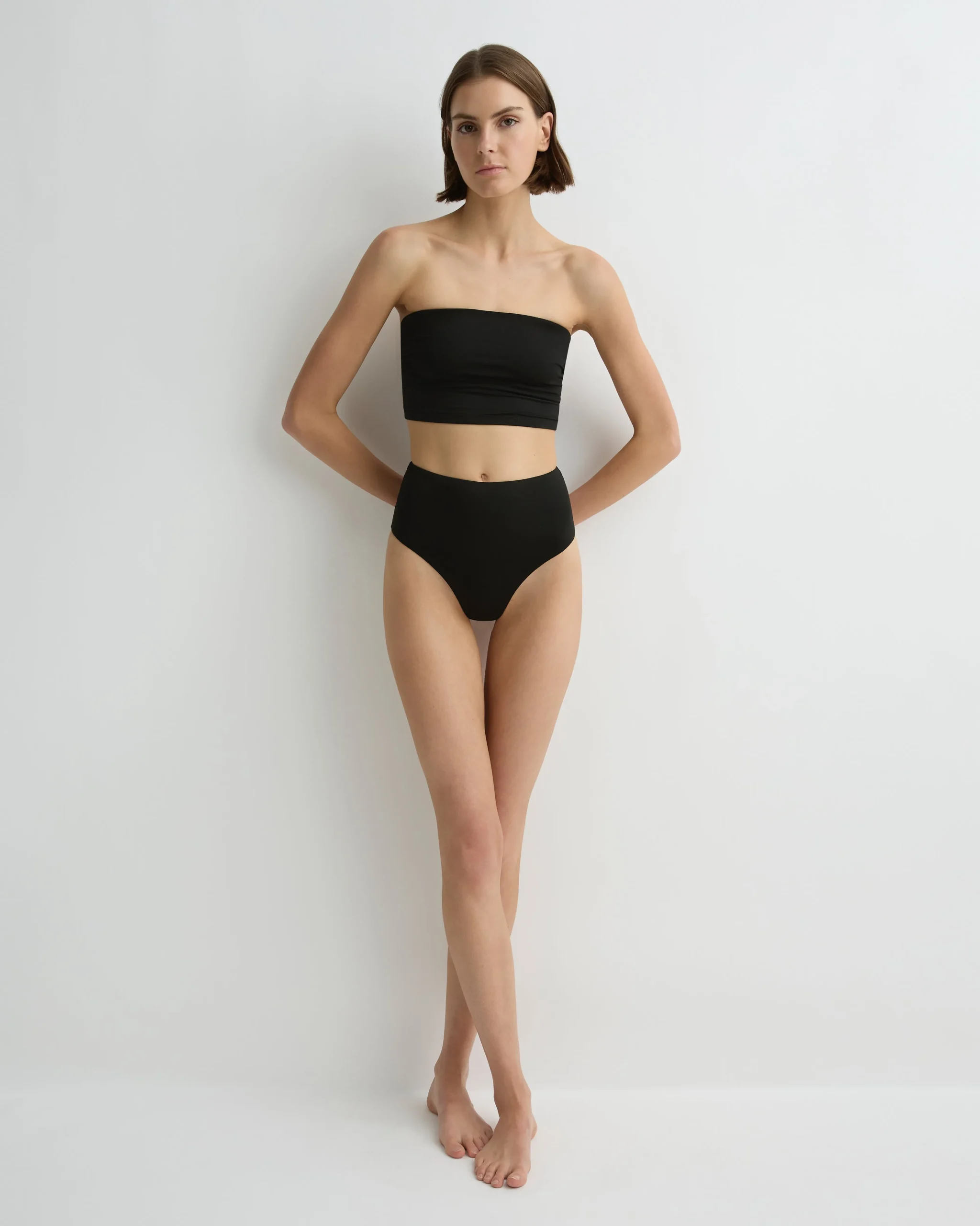 BONDI BORN Bikini Tops*Stella Bikini Top - (Embodee™) Black